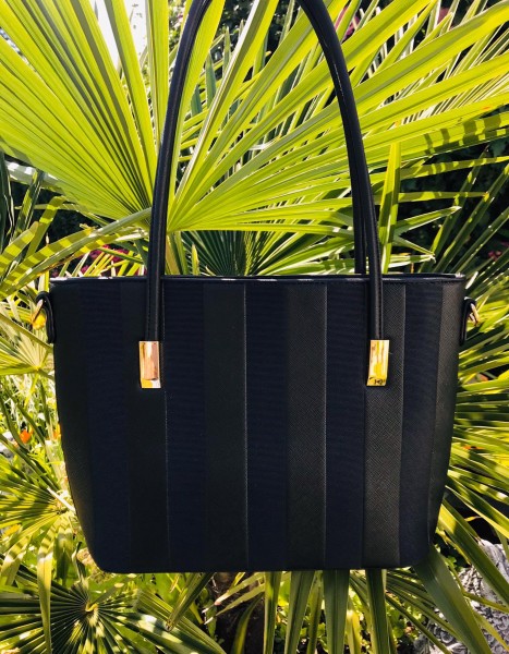 Schwarzer Shopper - 'New York'